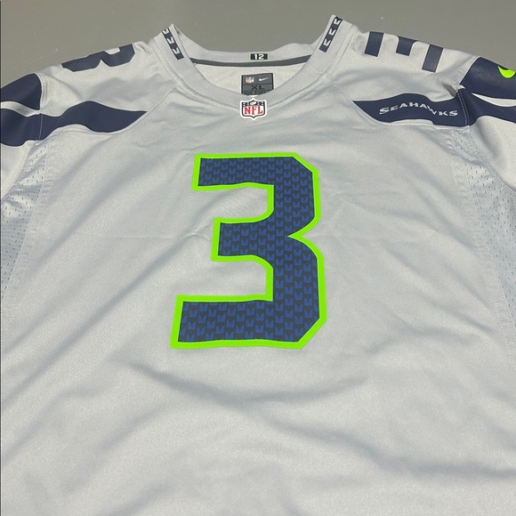 NFL Official Seattle Seahawks Russell Wilson Nike Game Player Jersey (Men XL) - Picture 3 of 11